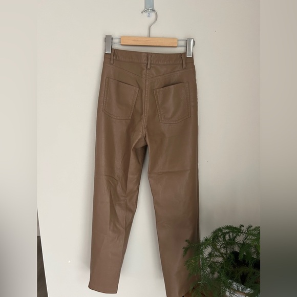 Wilfred The Melina Pant in Saville Vegan Leather ~ size 0 - Picture 5 of 10